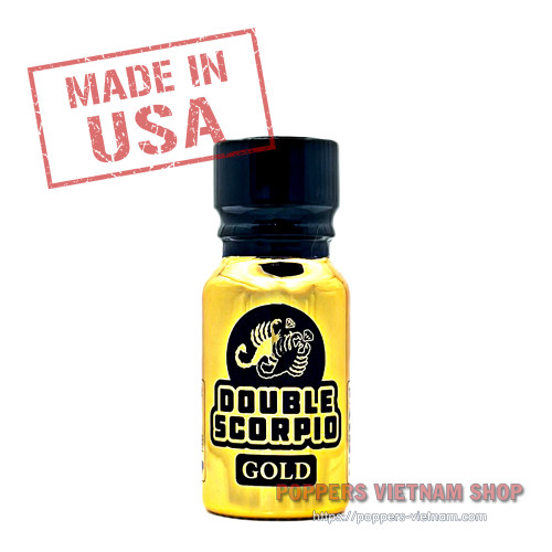 Double Scorpio Gold Poppers 10ml