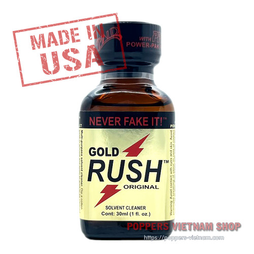 Rush Gold Poppers 30ml by PWD